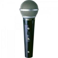 Microfone Profissional Com Fio Supercardióide Sm58 Plus Leso - Leson