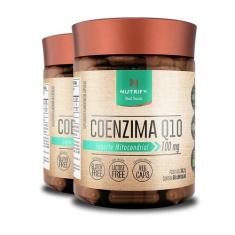 Kit 2 Coenzima Q10 + Vitamina E Nutrify 60 Cápsulas