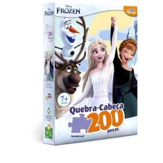 Quebra-Cabeça Disney Frozen 200 Peças - Toyster