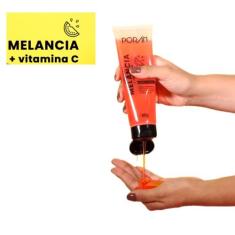 Kit Esfoliante, Hidratante, Sabonete Corpo e Rosto Poran D-Pontenol, A