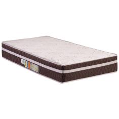 Colchão Solteiro D28 / Anatômico Orthoface Vip Euro Pillow Brown (88x188x30) - Polar