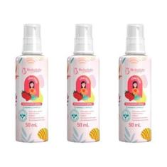 Kit 3x Desodorantes Íntimo Colágeno Ácido Hialurônico  e Chantilly 50ml-Unissex