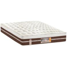 Colchão King Castor Silver Star Air One Face Pocket Hibrido 193x203x32