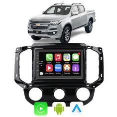 Kit Multimídia Android S10 Trailblazer 2017-2021 7 Pol CarPlay/Android