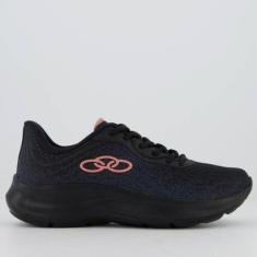 Tênis Olympikus Venus 3 Feminino Preto-Feminino