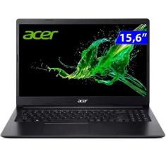 Notebook Acer Celeron 4Gb 128Gb 15.6 A315-34-C9Wh - Preto