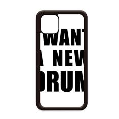 Capa I Want A New Drum para iPhone 11 Pro Max para Apple Mobile Case Shell