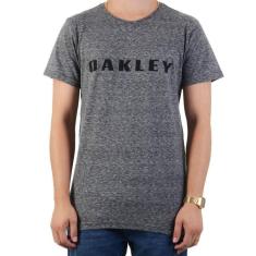 Camiseta Oakley O-Rec Bark Masculina-Masculino