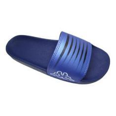 Chinelo Slide Kappa - Azul escuro-Preto - 42-Unissex