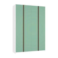 Guarda Roupa 4 Portas 3 Gavetas 159,2 cm Prime Luciane Móveis - Lucian