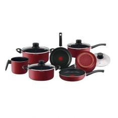 Conjunto Panelas 7 Peças Rochedo Smart Vermelho