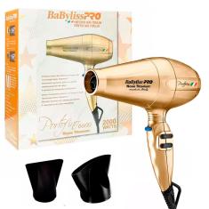 Secador Profissional BaByliss Pro Portofino 6600 Dourado 2000 W Voltagem:110V