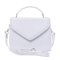 Bolsa Feminina Transversal Schiareli 8190 Pequena Moderna Linda, Branc