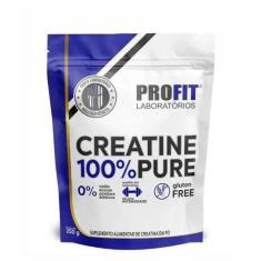 Creatina 100% Pura Em Pó Refil 250G Profit Labs
