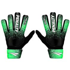 Luva De Goleiro Penalty Delta 1 - Preto/Verde/Chumbo XXIII - 09