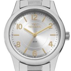 Relógio Feminino Technos De Pulso Boutique Prata 2035MFUS/3K