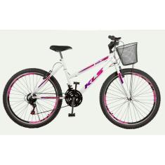 Bicicleta Aro 26 Kls Sport Gold  V-Brake Mtb 21V Feminina-Feminino