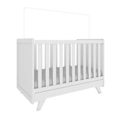 Berço minicama Retro 100% MDF Peroba Moveis