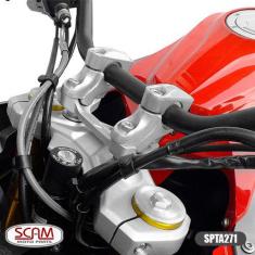 Scam Spta271 Riser Adapt Guidao Factor125/150 2009+ Prata