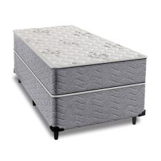 Cama Box Solteiro + Colchão Espuma Ortopédico D33 Piemonte 88x188x63cm Full - Maestro Colchões
