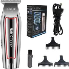 Maquina Cortador De Cabelo Barba Kemei Km-032 110V/220V