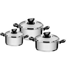 Jogo de Panelas Solar Baquelite Inox 3 Peças - Tramontina