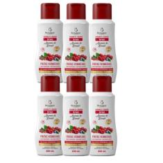 Kit 6 Sabonete Íntimo Frutas Vermelhas 200Ml - Bio Instinto