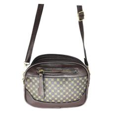 Bolsa feminina tiracolo transversal media três divisórias luxo - Glamo