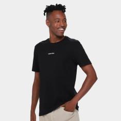 Camiseta Calvin Klein Logo Masculino, Preto, G