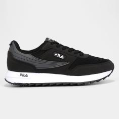 Tênis Couro Fila Retro Flag Feminino-Feminino