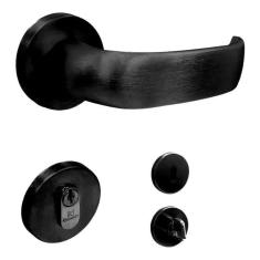 Fechadura Seno 107-Z Preto Fosco 55Mm  Banheiro