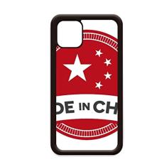 Feito na China Emblema Estrelas Chinesas para iPhone 11 Pro Max Capa para Apple Mobile Case Shell
