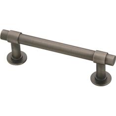 Franklin Brass Puxador de gaveta de ná­quel acetinado de 7.6 cm da cozinha de Francisco ou móveis. Embalagem com 10. 3 (76mm). Heirloom Silver