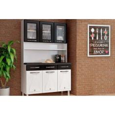 Cozinha Modulada Telasul Star New Kit Aço 6 Portas e 3 Gavetas 120cm B