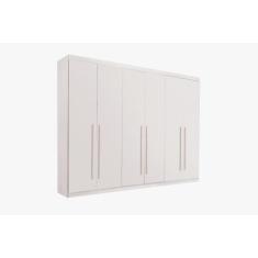 Guarda roupa gramado casal com 6 portas de abrir 6 gavetas 100% mdf - 