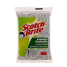 Esponja Prateada Scotch Brite 3M
