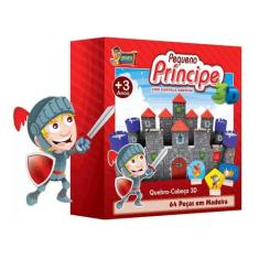 Quebra-Cabeça 3D Pequeno Príncipe - 64 Peças - Uriarte