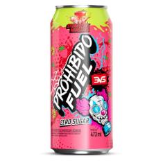 3VS Nutrition Pré Treino Prohibido Fuel 473ml - Gaseificado Sabor Morango