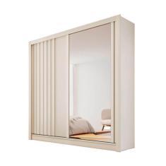 Guarda Roupa Ripado 4 Gavetas Capri-off White Made Marcs