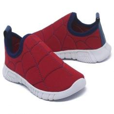 Tenis Infantil Menino Casual Leve Confortável Aranha Bordado-Feminino