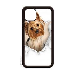 Capa Animal Paper Break Shocks Chihuahua para iPhone 12 Pro Max para Apple Mini Mobile Case Shell