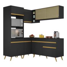 Armário de Cozinha Completa de Canto Veneza Multimóveis V2063