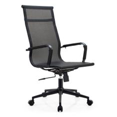 Cadeira para Escritório Presidente Esteirinha Tela Mesh 3303 Preta