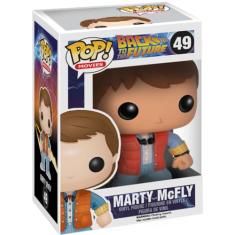 Pop! De Volta Para O Futuro - Marty Mcfly #49 – Funko, Pó azul, Vermillion