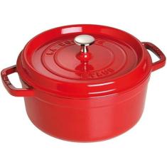 Caçarola Redonda, Ferro Fundido, Cereja, 26 cm, STAUB