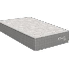Colchão Solteiro Molas Pocket Ensacadas Orvieto New 26x78x188cm Cinza/Estampado