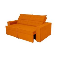 Sofá Austrália 2,20m 3 Lugares Retrátil e Reclinável D35 - Sofisticato