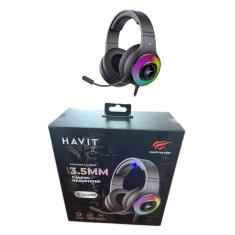 Headset Gamer Havit H2042d Ps4/ps5/xbox/pc 3.5mm/usb Luz Rgb