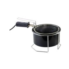 Fritadeira Elétrica Com Óleo 1L Aço Esmaltado - A.R Variedades Mt