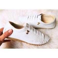 Tenis feminino mocatenis confort kit com 2 pares - HMA Shoes, Bege, Br